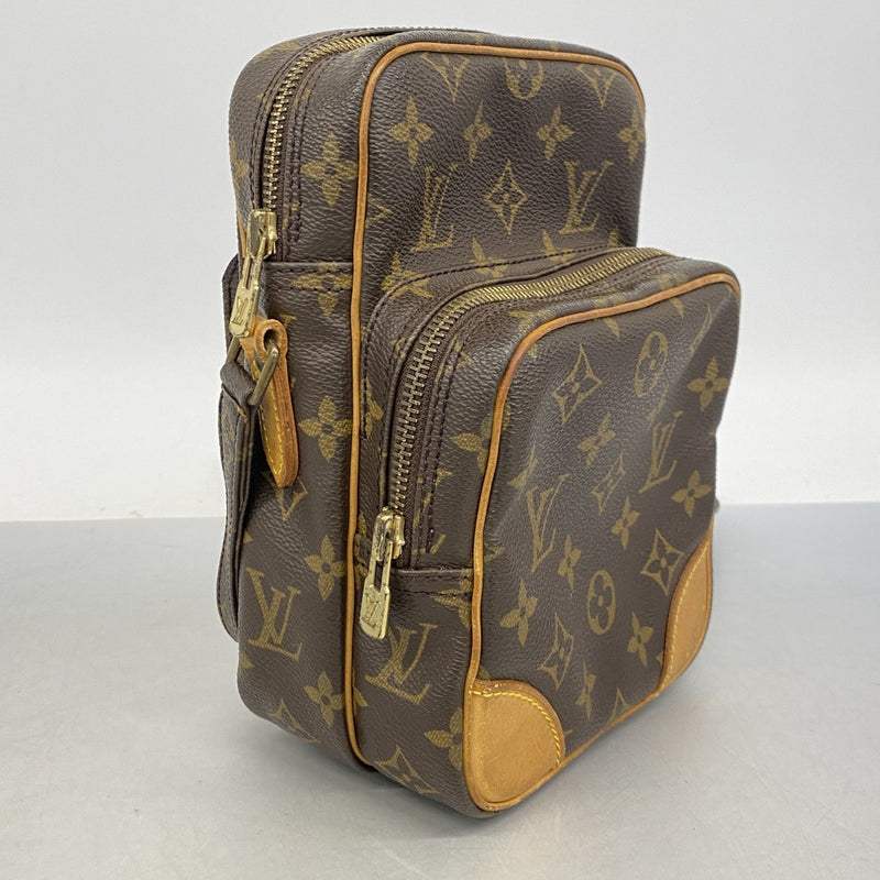 【6ee5936】ルイヴィトン ショルダーバッグ モノグラム アマゾン M45236 ブラウン【中古】レディース
