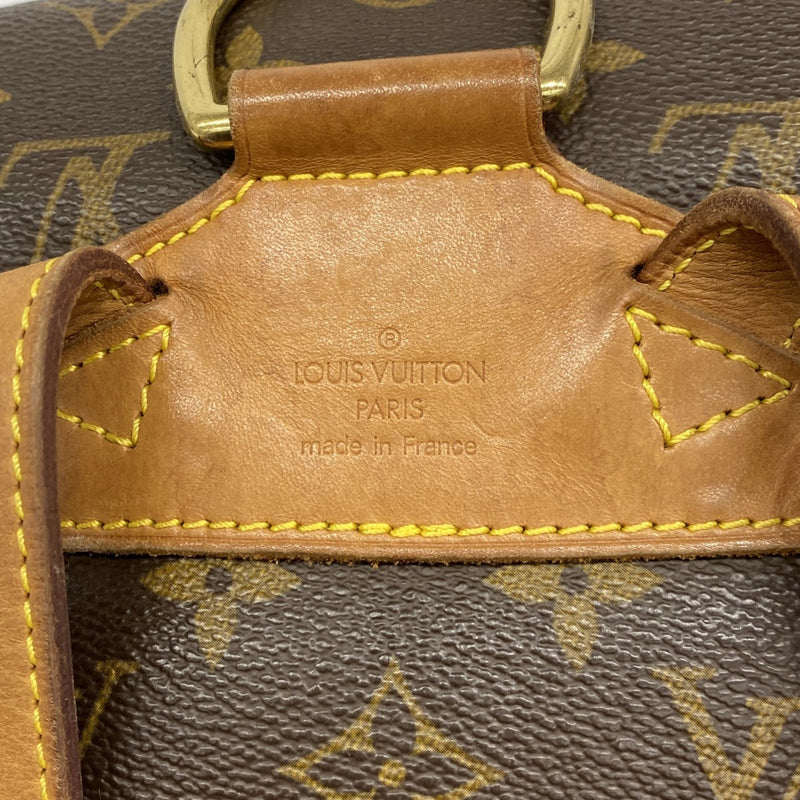 【6ee5946】ルイヴィトン リュック・デイパック モノグラム モンスリMM M51136 ブラウン【中古】レディース