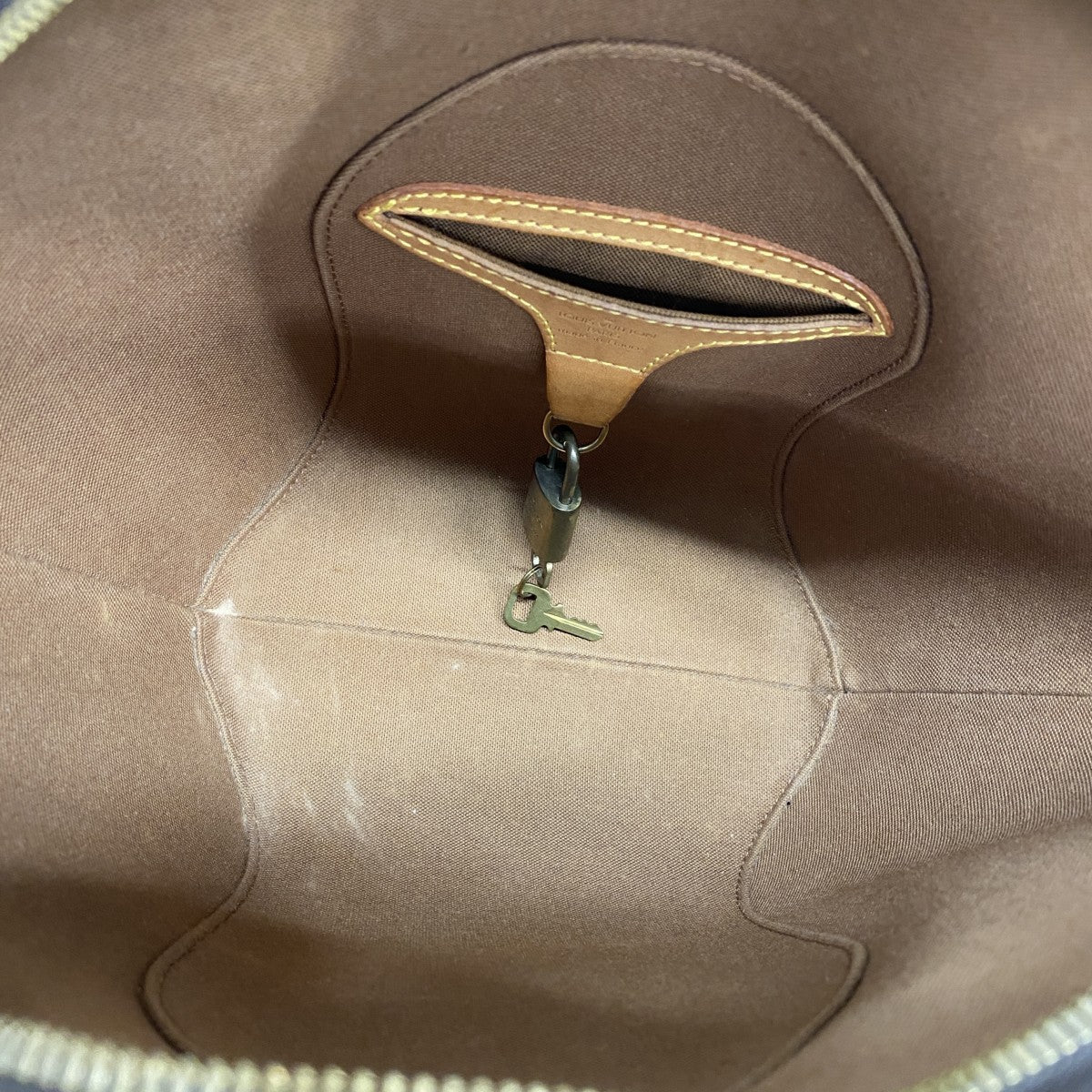【6ee5975】ルイヴィトン ハンドバッグ モノグラム エリプスPM M51127 ブラウン【中古】レディース