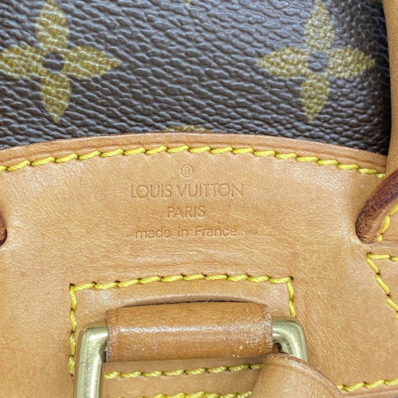 【6ee5976】ルイヴィトン リュック・デイパック モノグラム ミニモンスリ M51137 ブラウン【中古】レディース