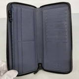 ★SALE【6ee5988-k】ルイヴィトン 長財布 モノグラム・シャドウ ジッピーウォレットヴェルティカル M80423 ネイビー【中古】メンズ