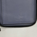 ★SALE【6ee5988-k】ルイヴィトン 長財布 モノグラム・シャドウ ジッピーウォレットヴェルティカル M80423 ネイビー【中古】メンズ