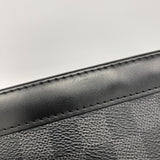 【6ee5996-k】ルイヴィトン クラッチバッグ ダミエ・グラフィット ポシェットヴォワヤージュGM N60054 ブラック グレー【中古】メンズ