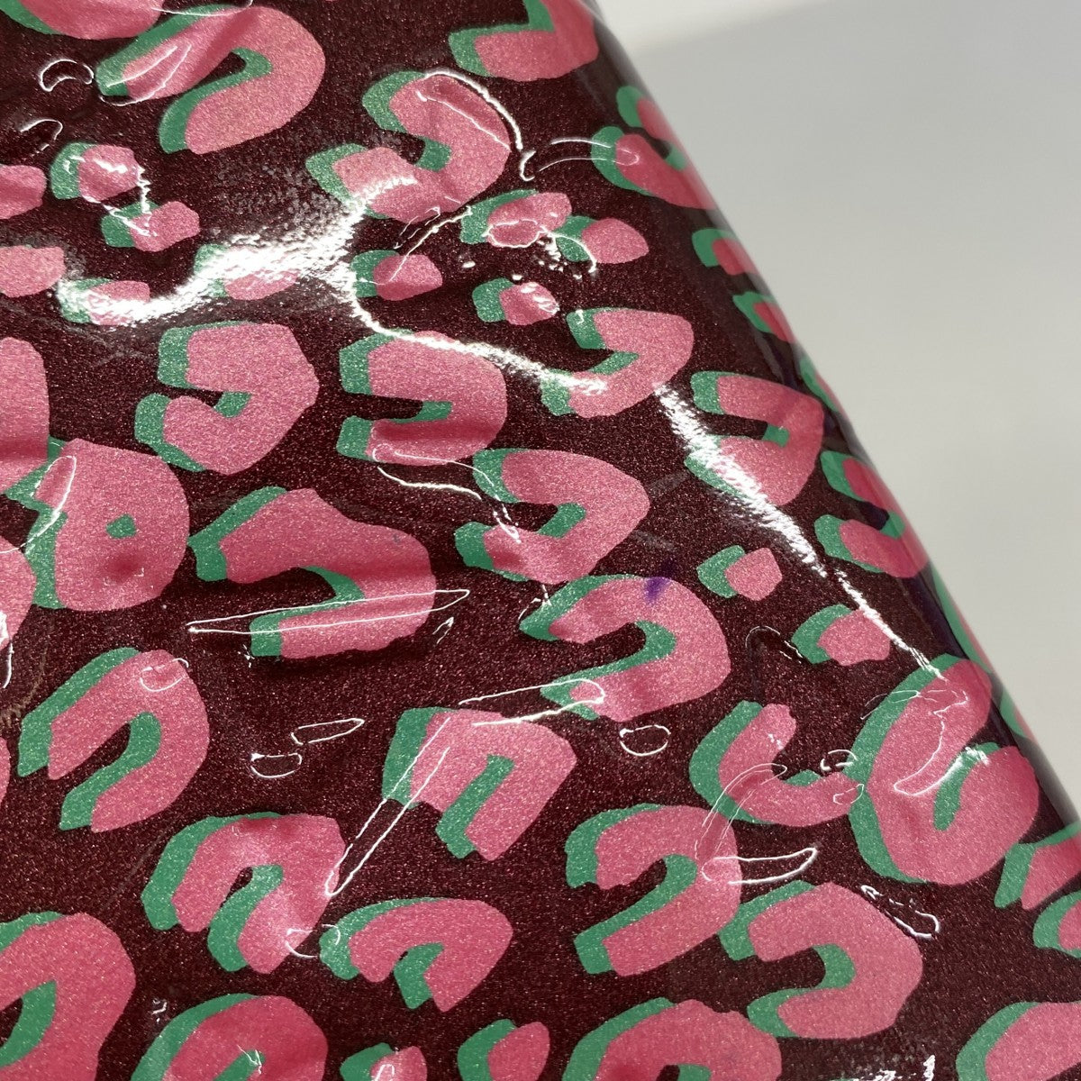 【6ee6001-k】ルイヴィトン コインケース ヴェルニ・レオパード ジッピーコインパース M91485 ルージュフォーヴィスト【中古】レディース