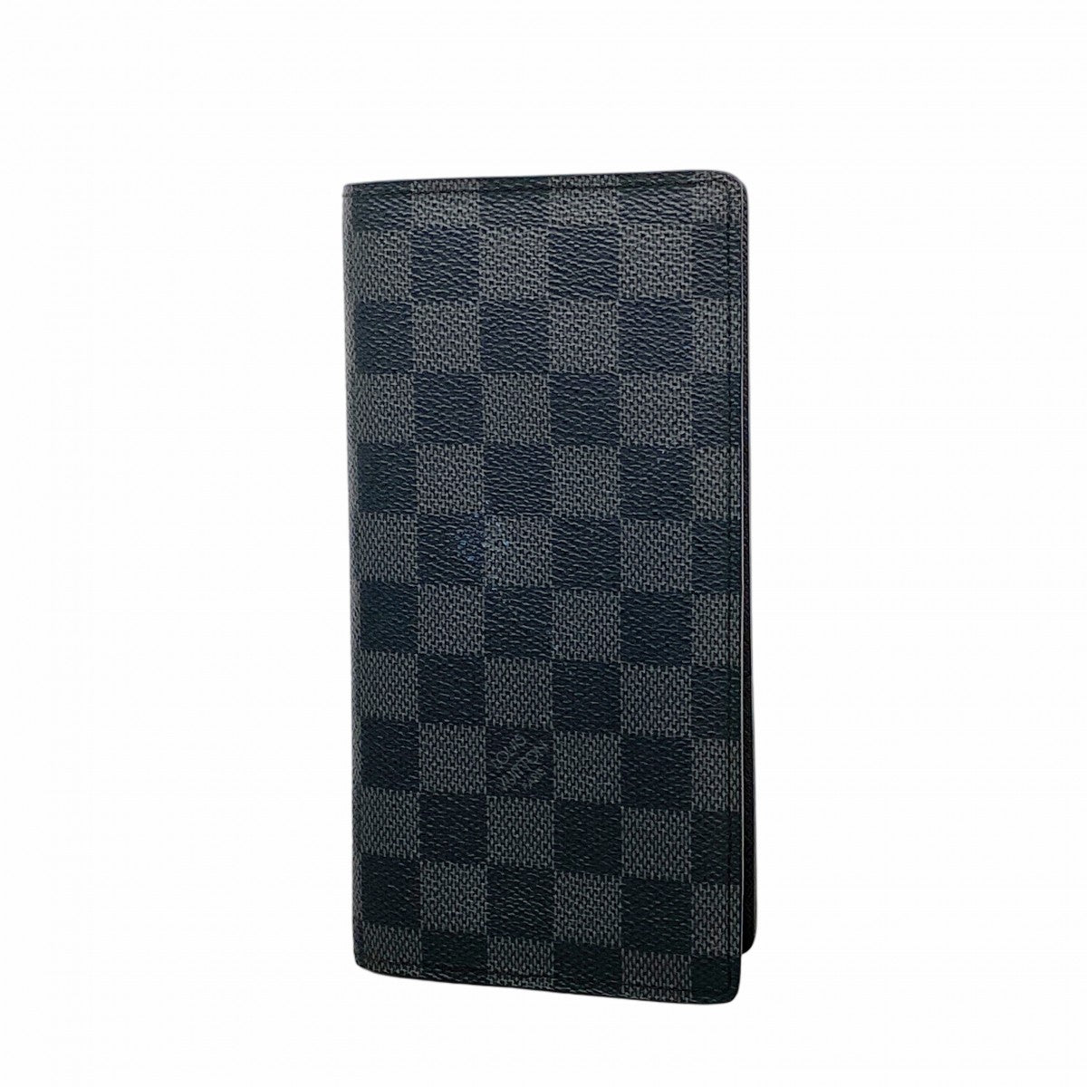 【6ee6007-k】ルイヴィトン 長財布 ダミエ・グラフィット ポルトフォイユブラザ N62665 ブラック【中古】メンズ