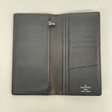 【6ee6007-k】ルイヴィトン 長財布 ダミエ・グラフィット ポルトフォイユブラザ N62665 ブラック【中古】メンズ