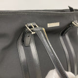 【6ee6023-k】グッチ トートバッグ 019 0451 ナイロン ブラック シルバー金具【中古】レディース
