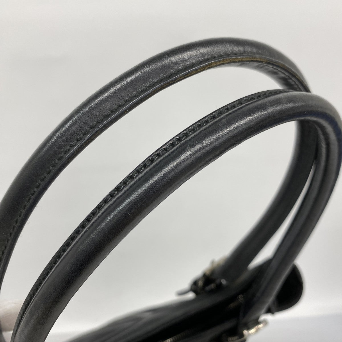 【6ee6023-k】グッチ トートバッグ 019 0451 ナイロン ブラック シルバー金具【中古】レディース