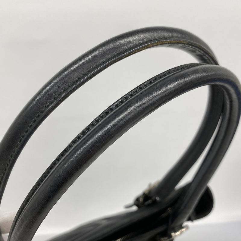 【6ee6023-k】グッチ トートバッグ 019 0451 ナイロン ブラック シルバー金具【中古】レディース