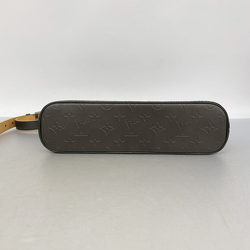 【6ee6029-k】ルイヴィトン ショルダーバッグ モノグラム・マット アルストン M55122 ノワール【中古】レディース