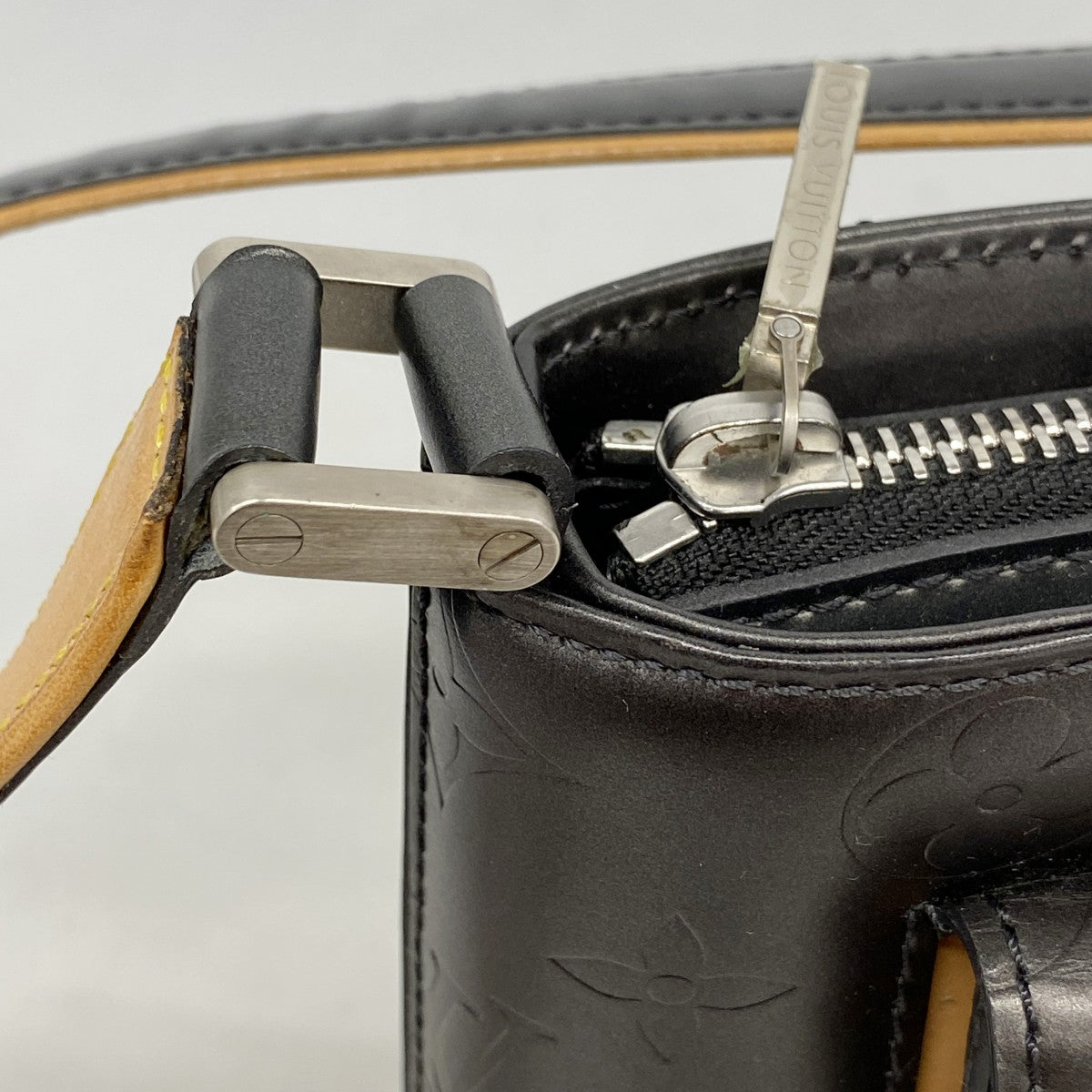 【6ee6029-k】ルイヴィトン ショルダーバッグ モノグラム・マット アルストン M55122 ノワール【中古】レディース