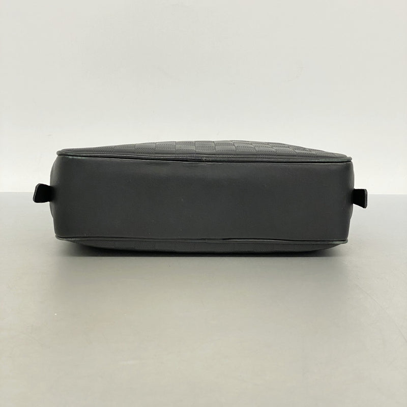 【6ee6046-k】ルイヴィトン クラッチバッグ ダミエ・アンフィニ トゥルーストワレ N23347 オニキス【中古】メンズ