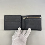 【6ee6077-k】ルイヴィトン 財布 ダミエ・グラフィット ポルトフォイユアメリゴNM N60053 ブラック グレー【中古】メンズ