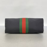 【6ee6085-k】グッチ ハンドバッグ シェリーライン 630923 ナイロン ブラック シルバー金具 2wayバッグ【中古】レディース