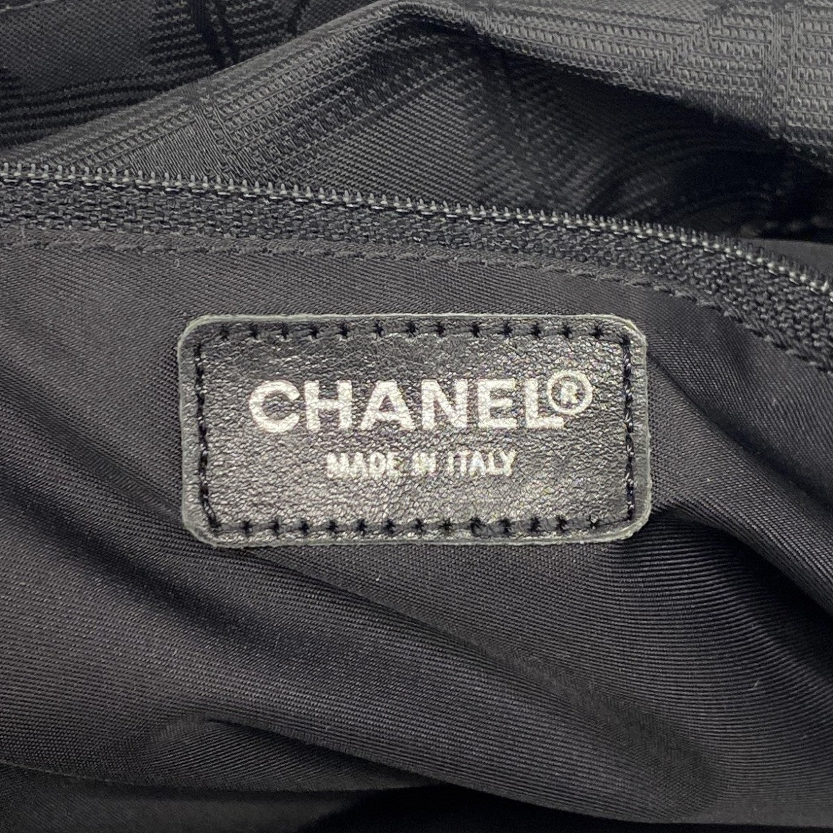 【6ee6100-k】シャネル トートバッグ ニュートラベル ナイロン ブラック【中古】レディース