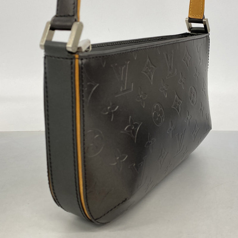 【6ee6104-k】ルイヴィトン ショルダーバッグ モノグラム・マット ファウラー M55142 ノワール【中古】レディース