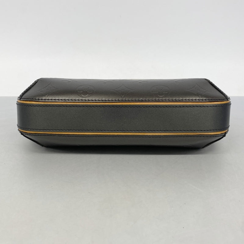 【6ee6104-k】ルイヴィトン ショルダーバッグ モノグラム・マット ファウラー M55142 ノワール【中古】レディース
