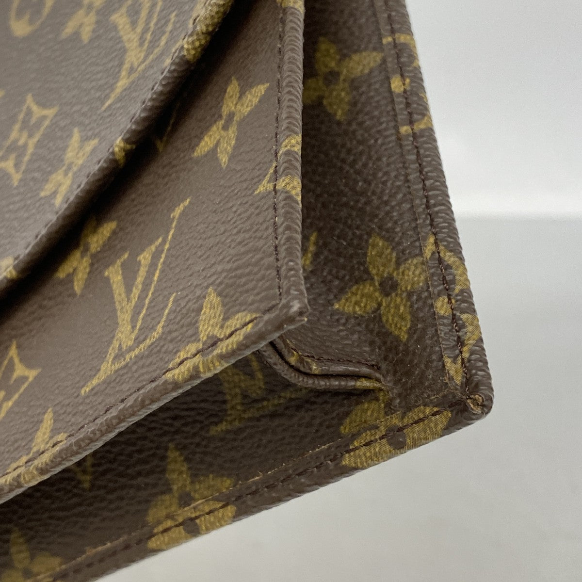 ★SALE【6ee6151-k】ルイヴィトン クラッチバッグ モノグラム ポシェットラバ23 M51940 ブラウン【中古】メンズ