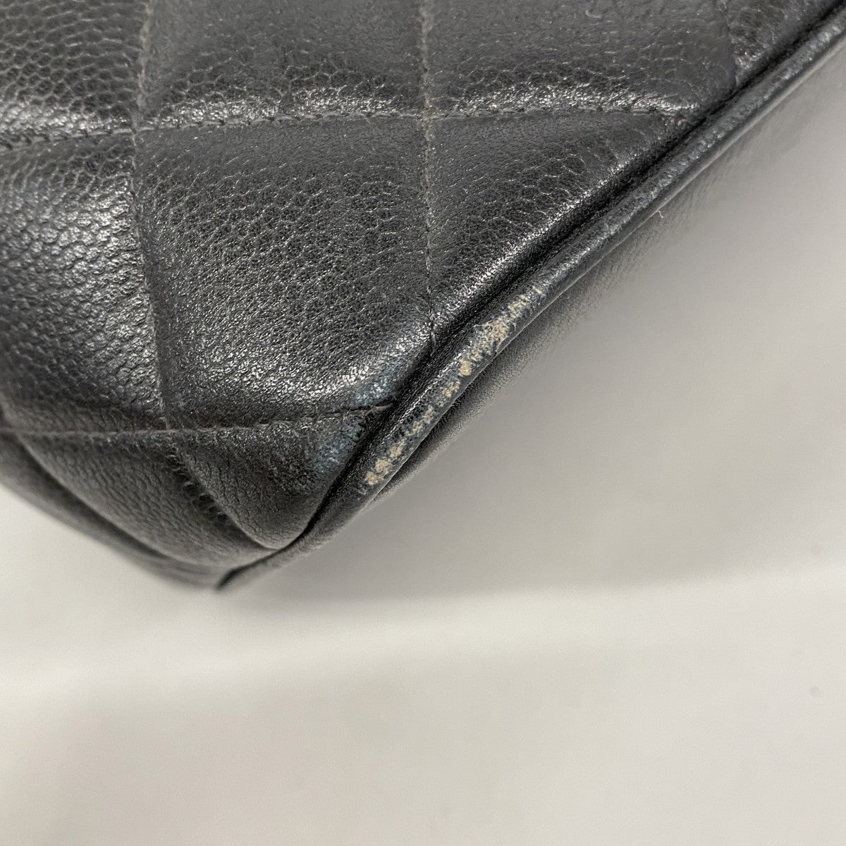 【6ee6201-k】シャネル トートバッグ 復刻トート キャンバス ブラック ゴールド金具【中古】レディース