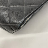 【6ee6201-k】シャネル トートバッグ 復刻トート キャンバス ブラック ゴールド金具【中古】レディース