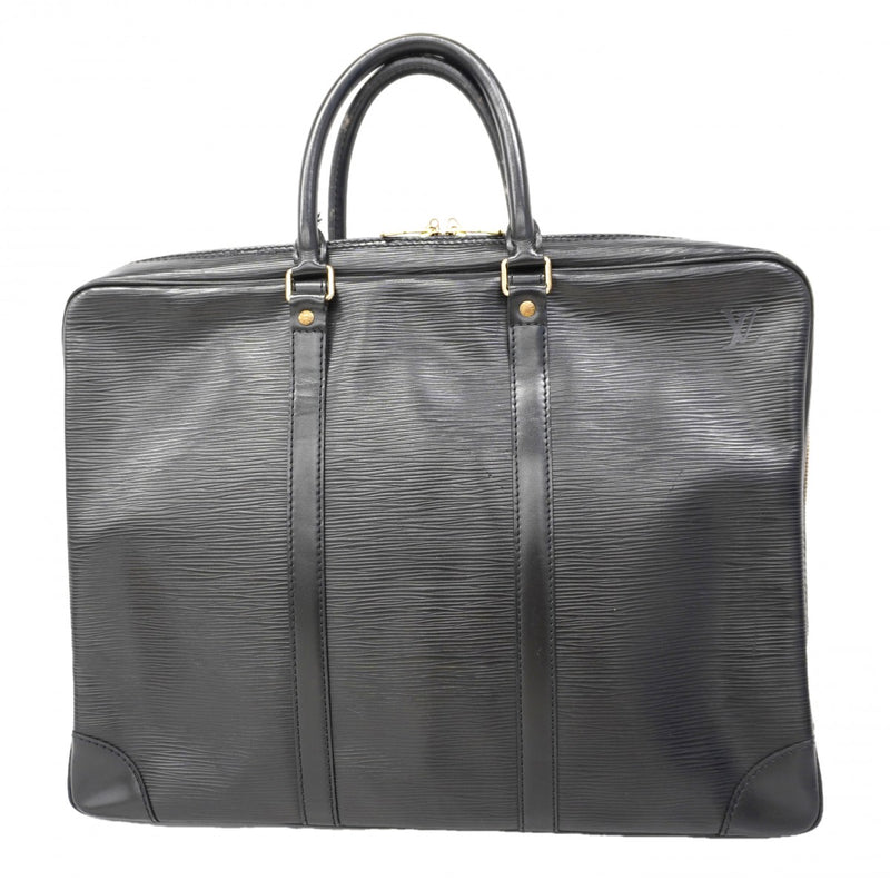 【6ee6214】ルイヴィトン ブリーフケース エピ ポルトドキュマンヴォワヤージュ M54472 ノワール【中古】メンズ
