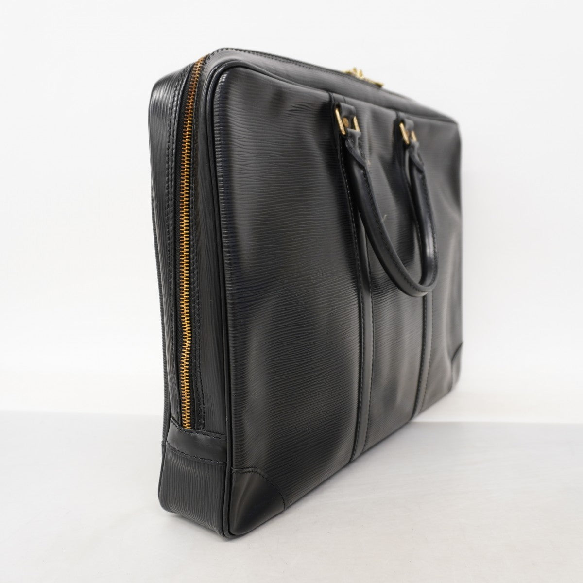 【6ee6214】ルイヴィトン ブリーフケース エピ ポルトドキュマンヴォワヤージュ M54472 ノワール【中古】メンズ