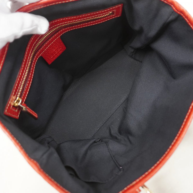 【6ee6219-k】グッチ トートバッグ GGキャンバス 139261 キャンバス ネイビー レッド シャンパンゴールド金具【中古】レディース