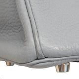 【6ee6258】エルメス ハンドバッグ バーキン25 トゴ ブルーラン シルバー金具 □Q刻印【中古】レディース