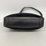 【6ee6260-k】グッチ ハンドバッグ バンブー 001 1577 スウェード ブラック シルバー金具 2wayバッグ【中古】レディース