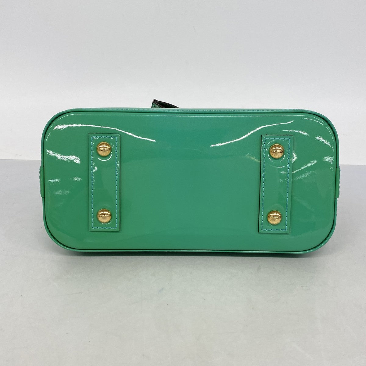 【6ee6263-k】ルイヴィトン ハンドバッグ ヴェルニ アルマBB M90302 テュルコワーズ 2wayバッグ【中古】レディース