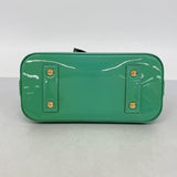 【6ee6263-k】ルイヴィトン ハンドバッグ ヴェルニ アルマBB M90302 テュルコワーズ 2wayバッグ【中古】レディース