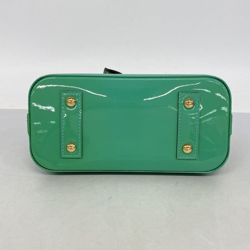 【6ee6263-k】ルイヴィトン ハンドバッグ ヴェルニ アルマBB M90302 テュルコワーズ 2wayバッグ【中古】レディース