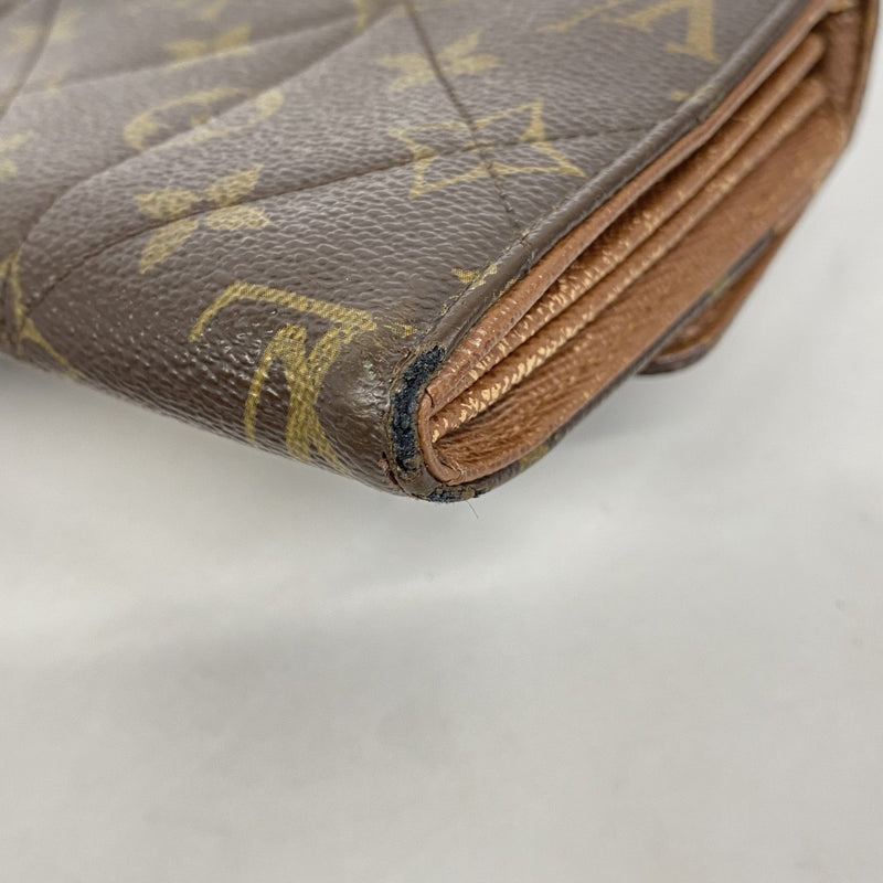 【6ee6265-k】ルイヴィトン 長財布 モノグラム・エトワール ポルトフォイユサラ M66556 ブラウン【中古】レディース