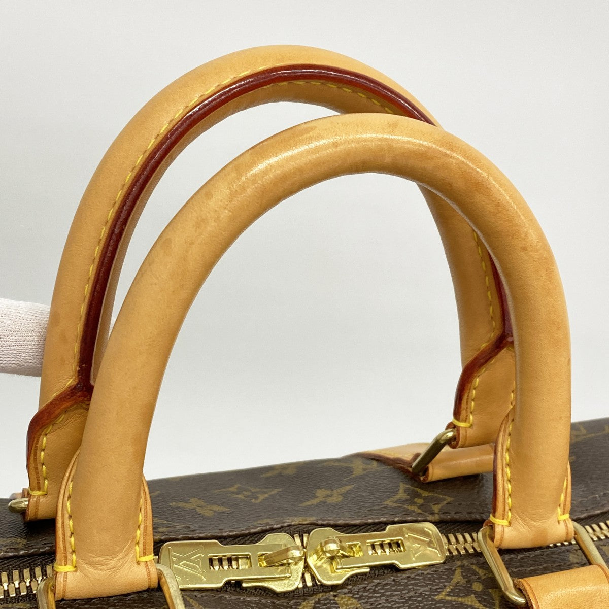 【6ee6272】ルイヴィトン ボストンバッグ モノグラム キーポル45 M41428 ブラウン【中古】メンズ レディース ユニセックス