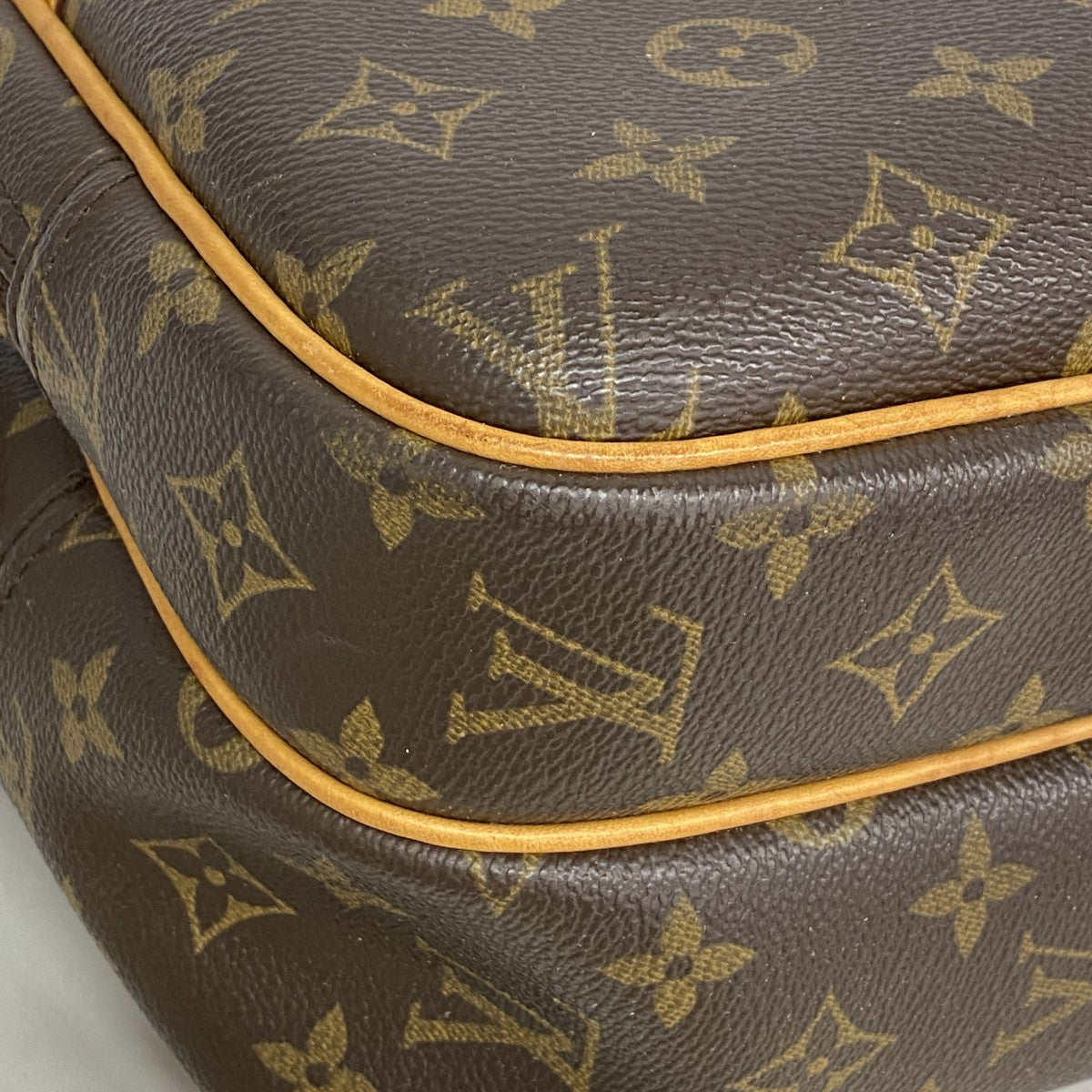 【6ee6274】ルイヴィトン ショルダーバッグ モノグラム リポーターPM M45254 ブラウン【中古】レディース