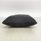 【6ee6287-k】グッチ ショルダーバッグ GGキャンバス 001 4021 キャンバス ブラック シルバー金具【中古】レディース