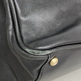 【6ee6291-k】シャネル ショルダーバッグ カメリア ラムスキン ブラック ホワイト ゴールド金具【中古】レディース