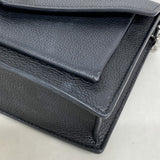 【6ee6297-k】ルイヴィトン ショルダーウォレット ポシェットロックミーチェーン M63471 ブラック【中古】レディース