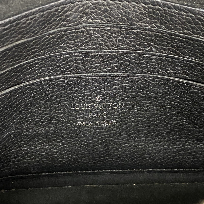 【6ee6297-k】ルイヴィトン ショルダーウォレット ポシェットロックミーチェーン M63471 ブラック【中古】レディース