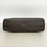 【6ee6319】カルティエ ハンドバッグ マルチェロ レザー ブラウン シルバー金具 2wayバッグ【中古】レディース