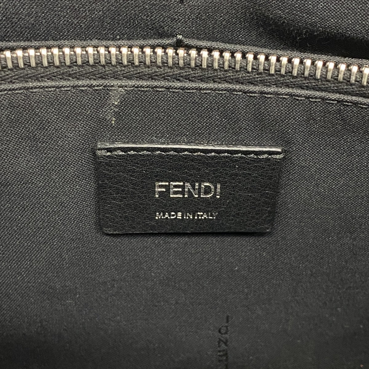 【6ee6324】フェンディ ハンドバッグ バイザウェイ レザー ブラック シルバー金具 2wayバッグ【中古】レディース