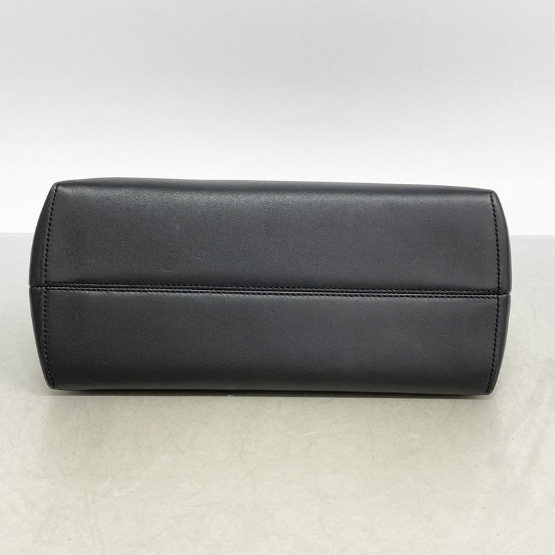 【6ee6324】フェンディ ハンドバッグ バイザウェイ レザー ブラック シルバー金具 2wayバッグ【中古】レディース