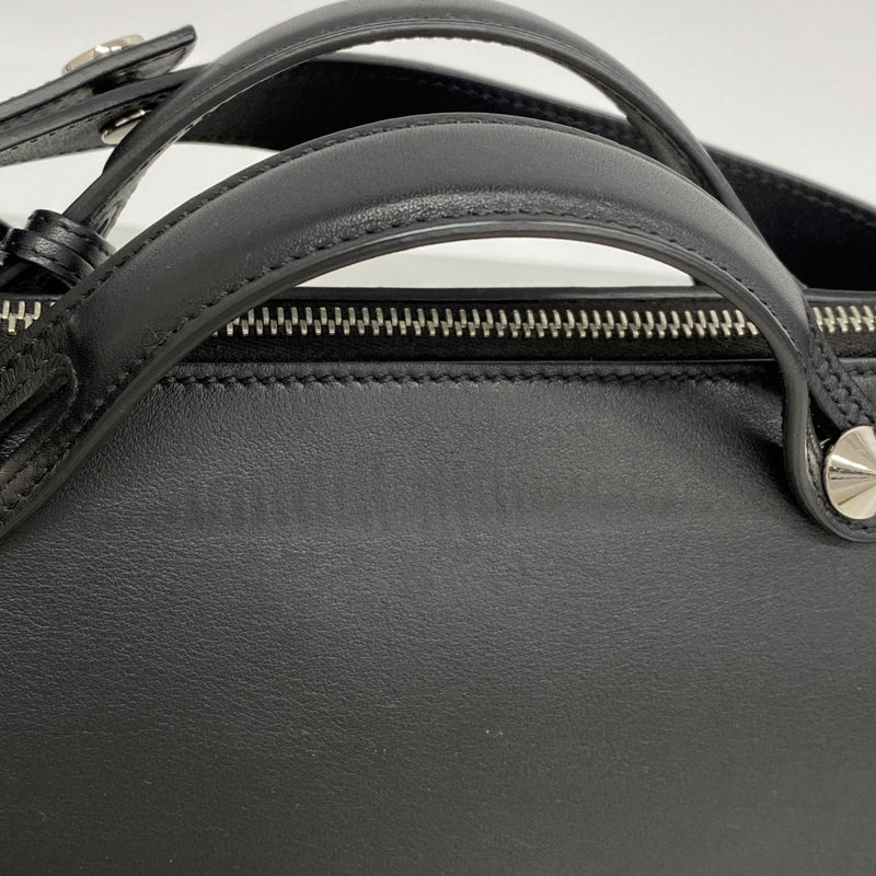 【6ee6324】フェンディ ハンドバッグ バイザウェイ レザー ブラック シルバー金具 2wayバッグ【中古】レディース