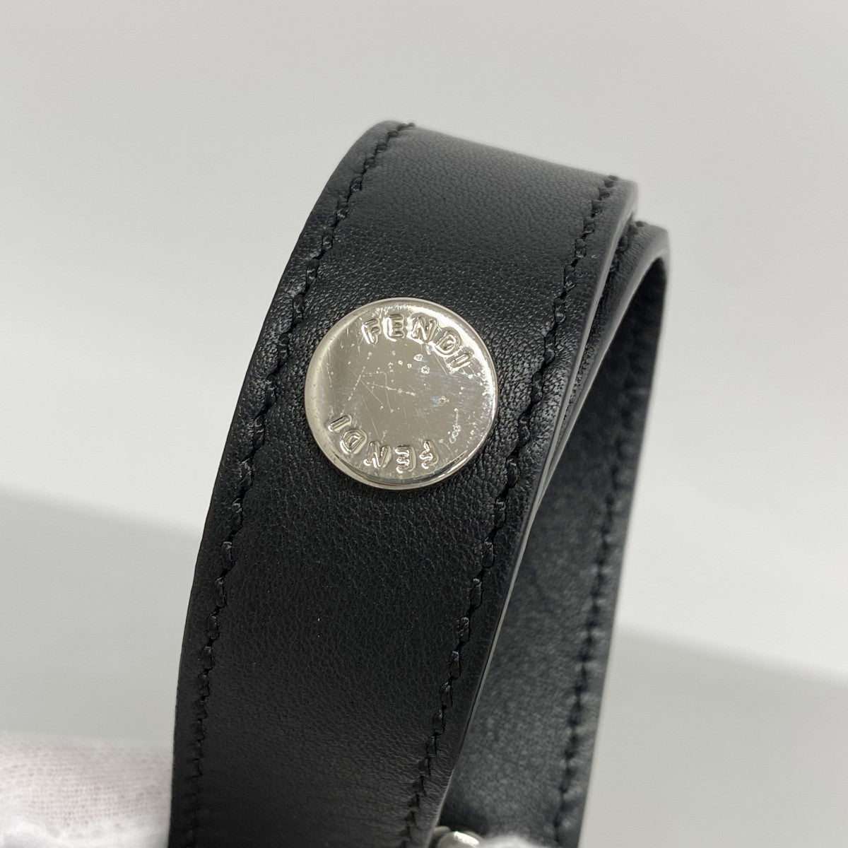 【6ee6324】フェンディ ハンドバッグ バイザウェイ レザー ブラック シルバー金具 2wayバッグ【中古】レディース