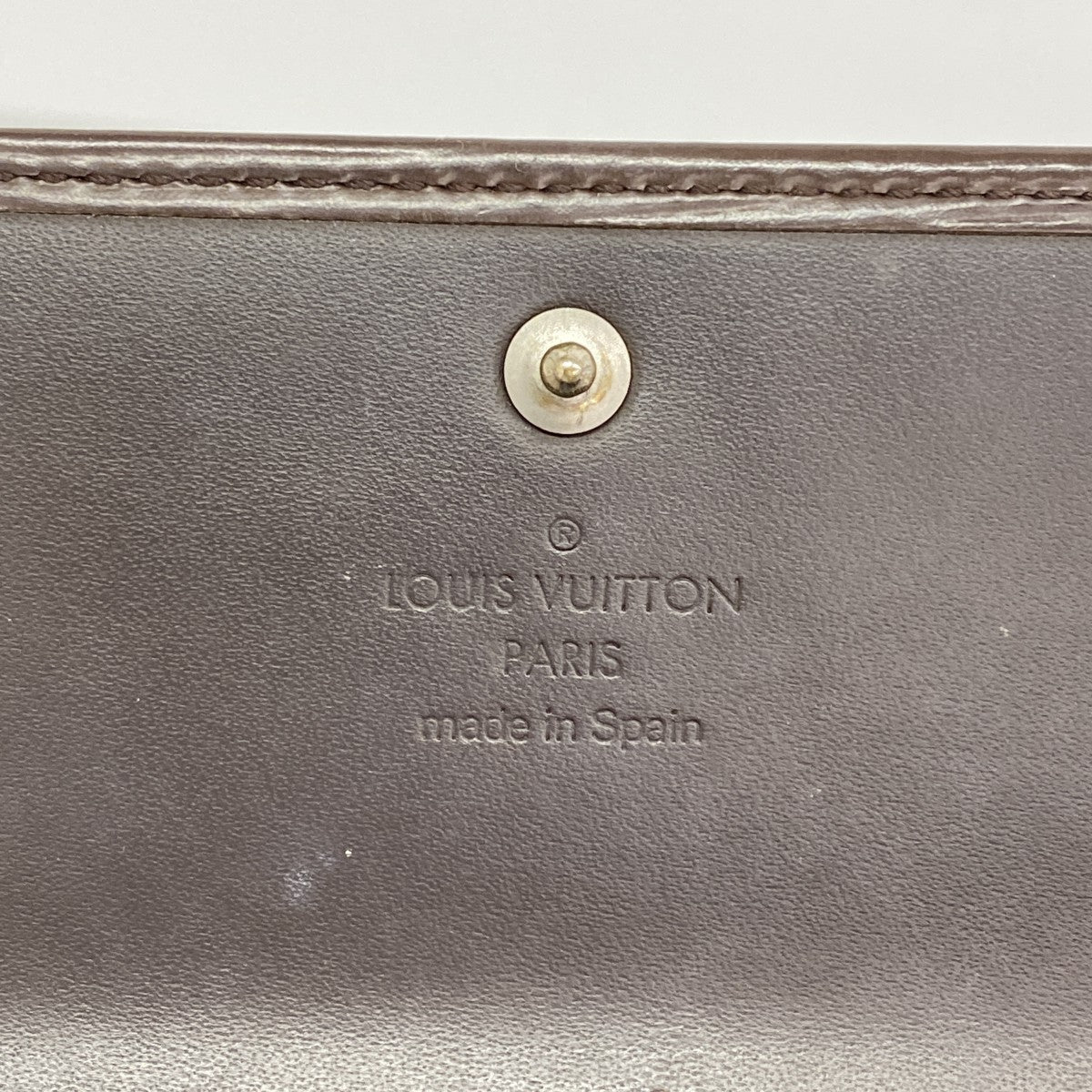 【6ee6327】ルイヴィトン 三つ折り長財布 エピ ポルトトレゾールインターナショナル M6338D モカ【中古】レディース