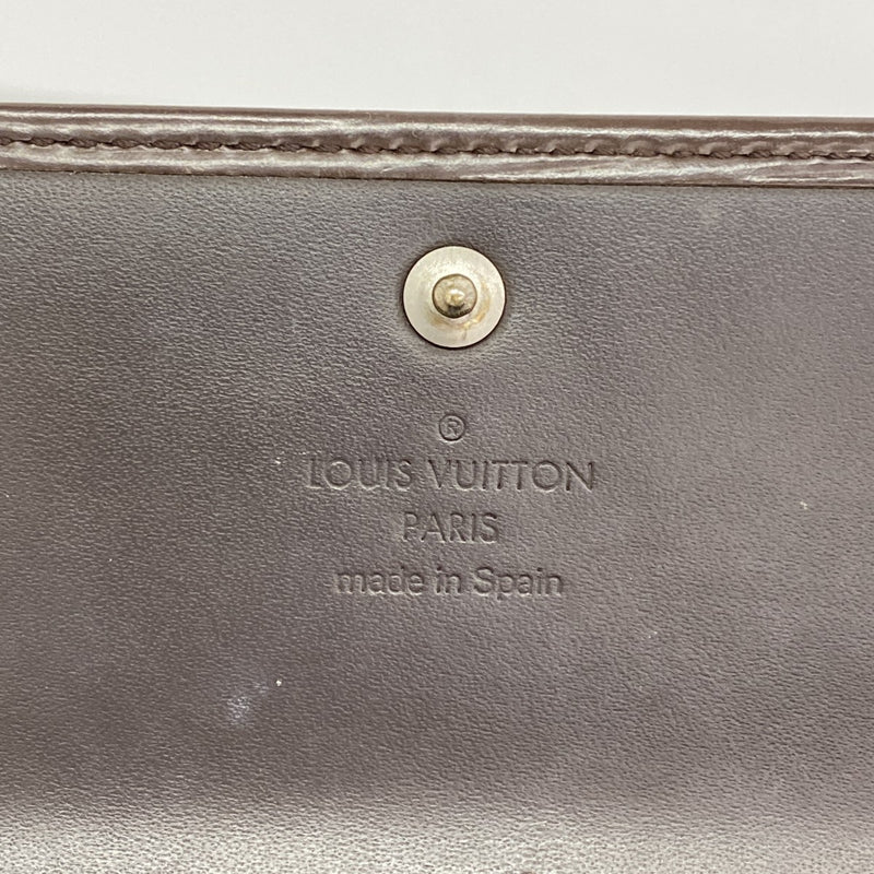 【6ee6327】ルイヴィトン 三つ折り長財布 エピ ポルトトレゾールインターナショナル M6338D モカ【中古】レディース