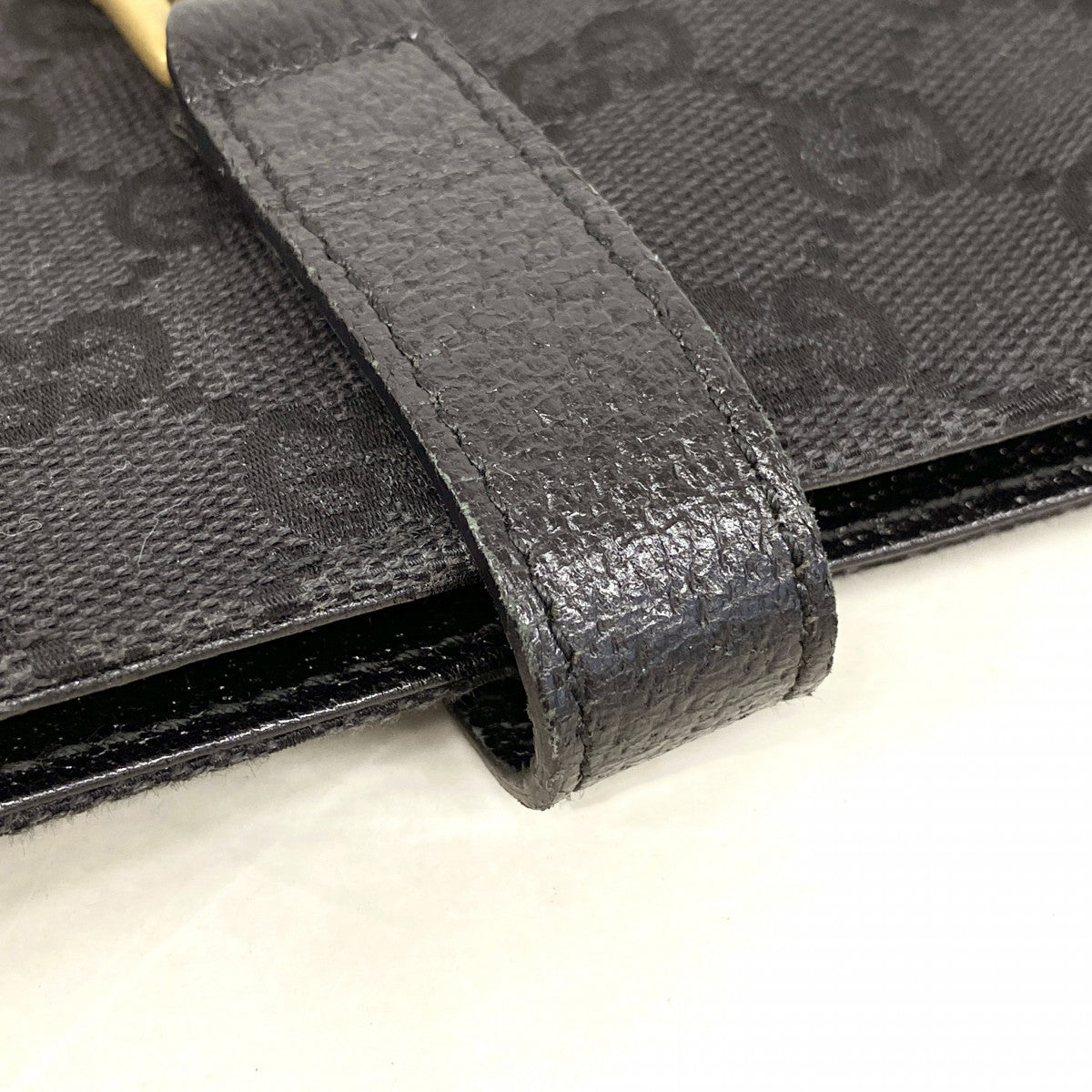 【6ee6346-k】グッチ ハンドバッグ GGキャンバス ニュージャッキー 120888 キャンバス ブラック ゴールド金具【中古】レディース