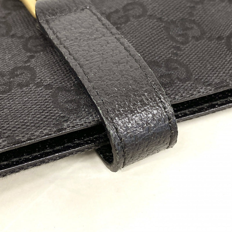 【6ee6346-k】グッチ ハンドバッグ GGキャンバス ニュージャッキー 120888 キャンバス ブラック ゴールド金具【中古】レディース