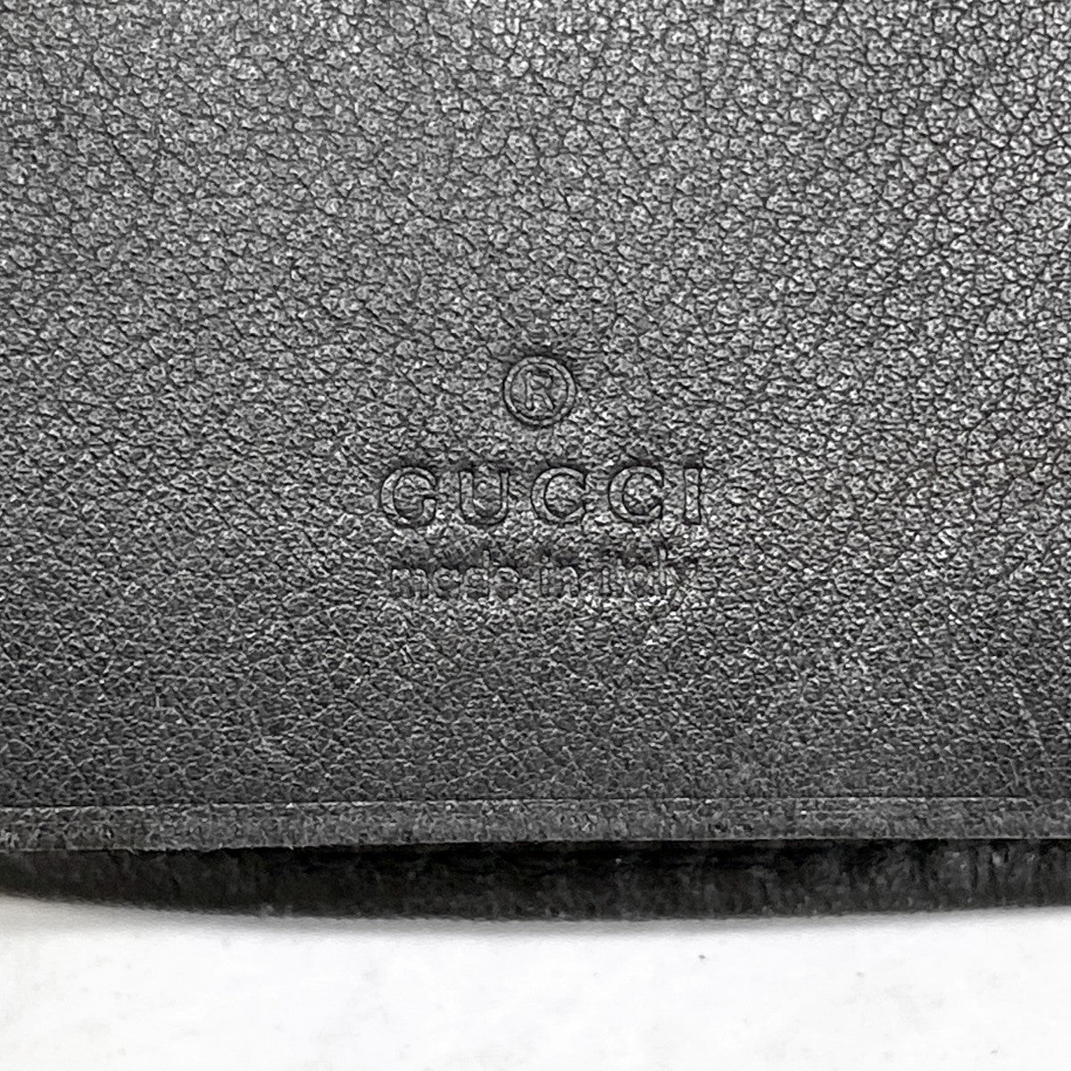 【6ee6347-k】グッチ キーケース グッチシマ ホースビット 245774 レザー ブラック シルバー金具【中古】メンズ レディース ユニセックス