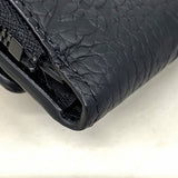【6ee6352-k】ルイヴィトン 三つ折り財布 モノグラム・トリヨン ポルトフォイユパイロット M82556 ノワール【中古】メンズ